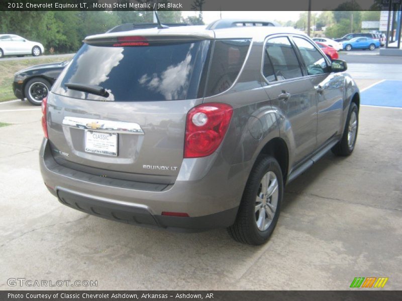 Mocha Steel Metallic / Jet Black 2012 Chevrolet Equinox LT