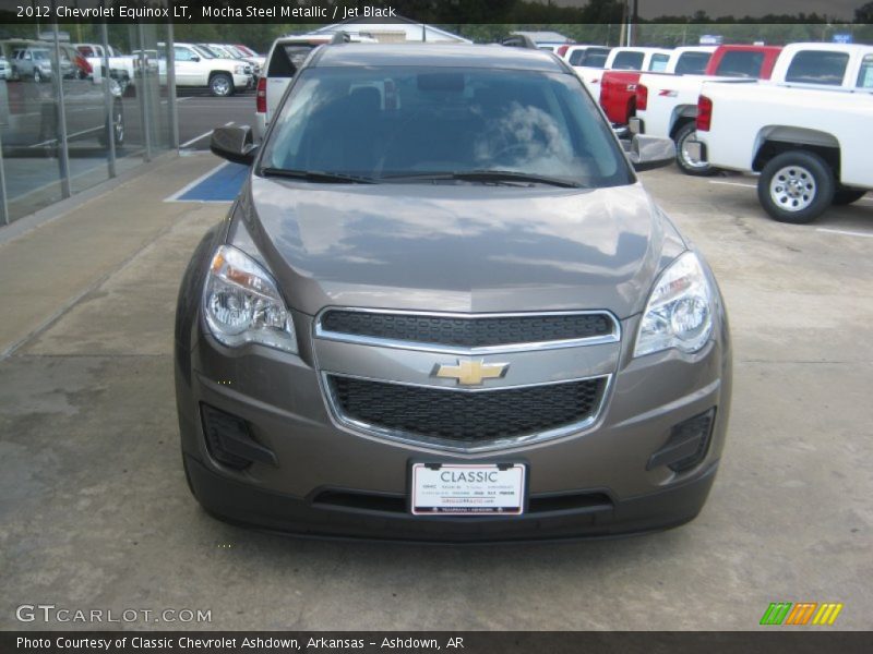 Mocha Steel Metallic / Jet Black 2012 Chevrolet Equinox LT