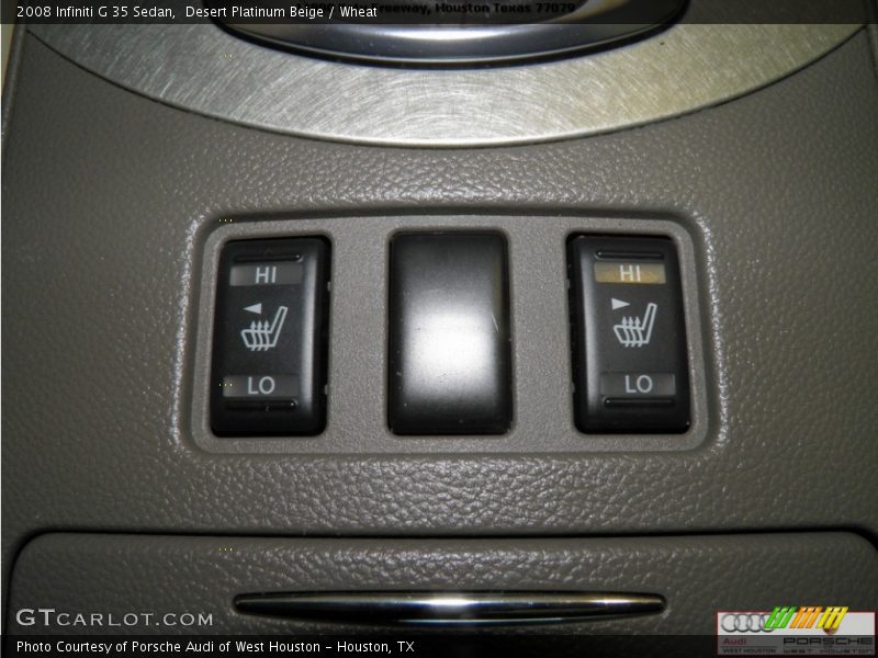 Desert Platinum Beige / Wheat 2008 Infiniti G 35 Sedan