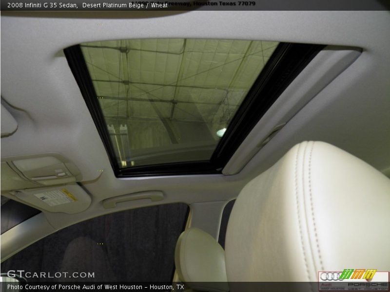 Desert Platinum Beige / Wheat 2008 Infiniti G 35 Sedan