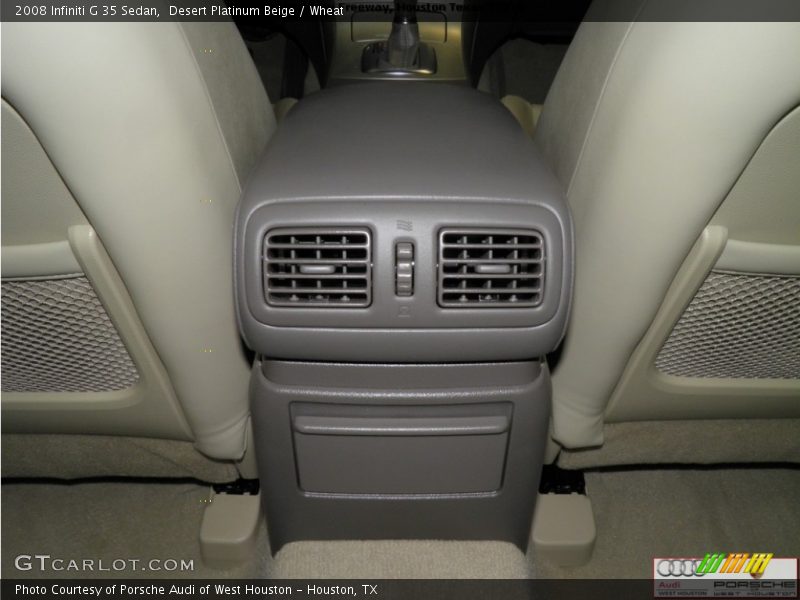 Desert Platinum Beige / Wheat 2008 Infiniti G 35 Sedan