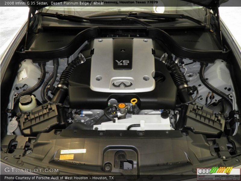 Desert Platinum Beige / Wheat 2008 Infiniti G 35 Sedan
