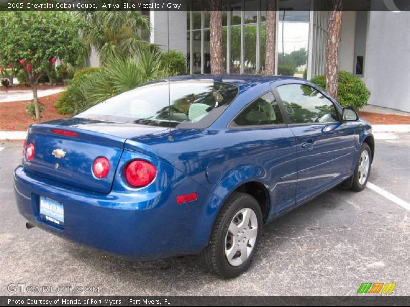 Arrival Blue Metallic / Gray 2005 Chevrolet Cobalt Coupe