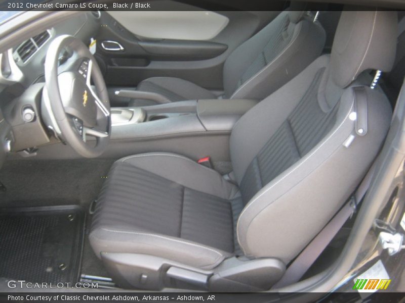 Black / Black 2012 Chevrolet Camaro LS Coupe