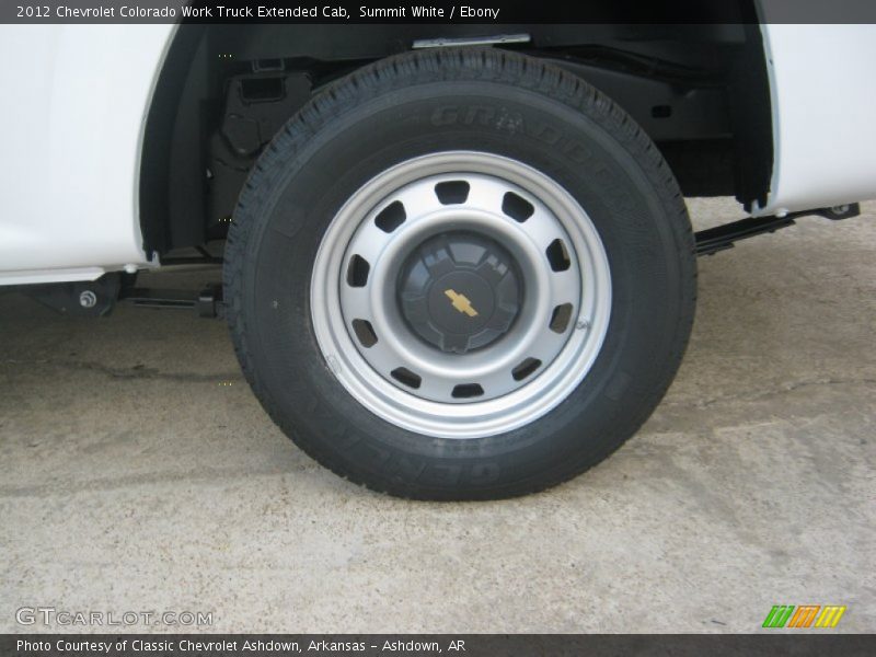  2012 Colorado Work Truck Extended Cab Wheel