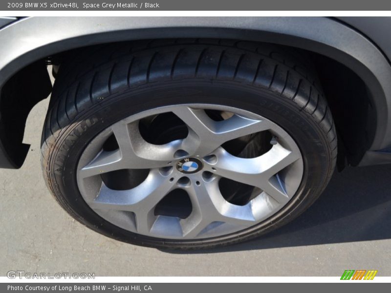 Space Grey Metallic / Black 2009 BMW X5 xDrive48i