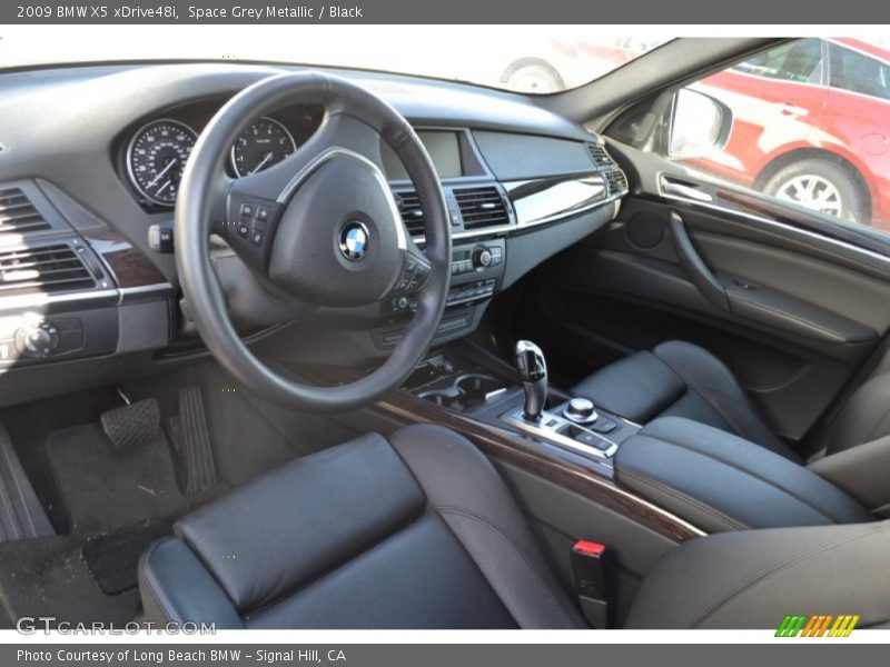 Space Grey Metallic / Black 2009 BMW X5 xDrive48i