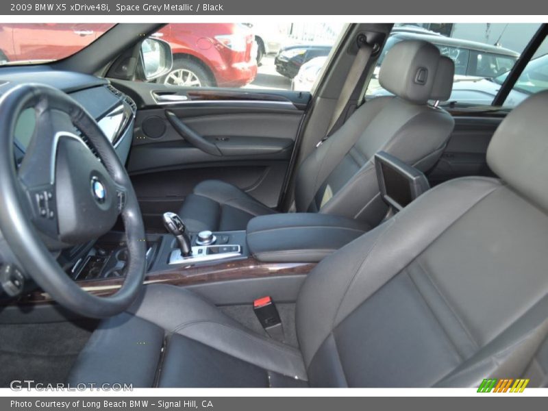 Space Grey Metallic / Black 2009 BMW X5 xDrive48i