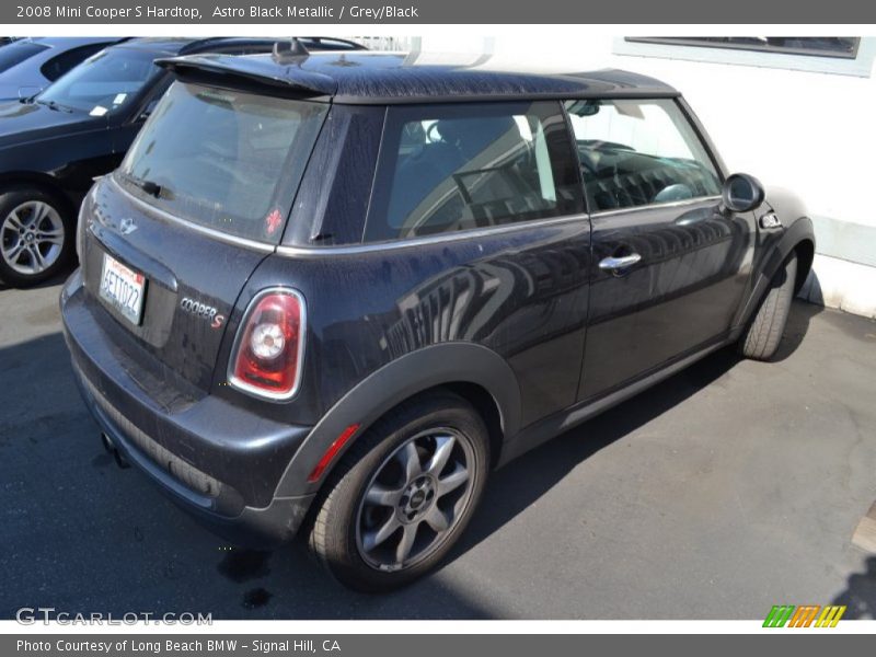 Astro Black Metallic / Grey/Black 2008 Mini Cooper S Hardtop