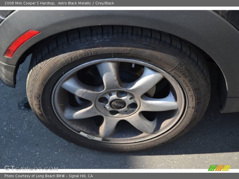 Astro Black Metallic / Grey/Black 2008 Mini Cooper S Hardtop
