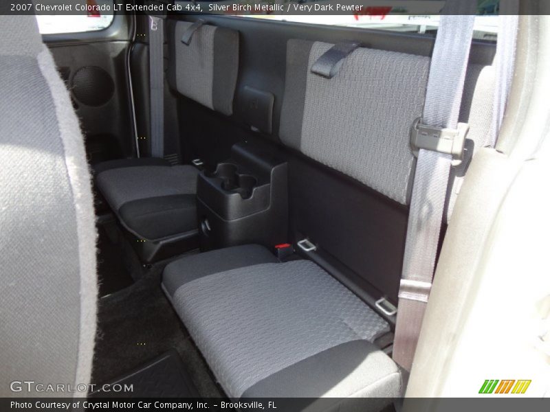 Silver Birch Metallic / Very Dark Pewter 2007 Chevrolet Colorado LT Extended Cab 4x4