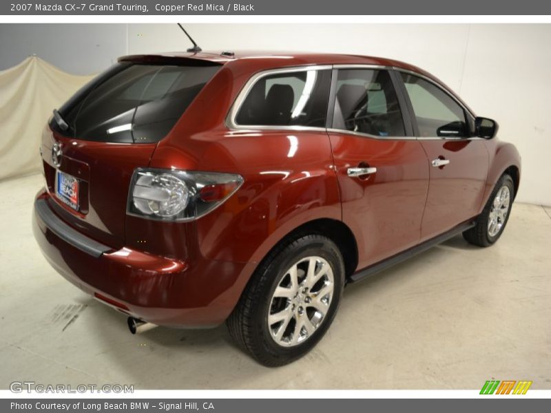 Copper Red Mica / Black 2007 Mazda CX-7 Grand Touring