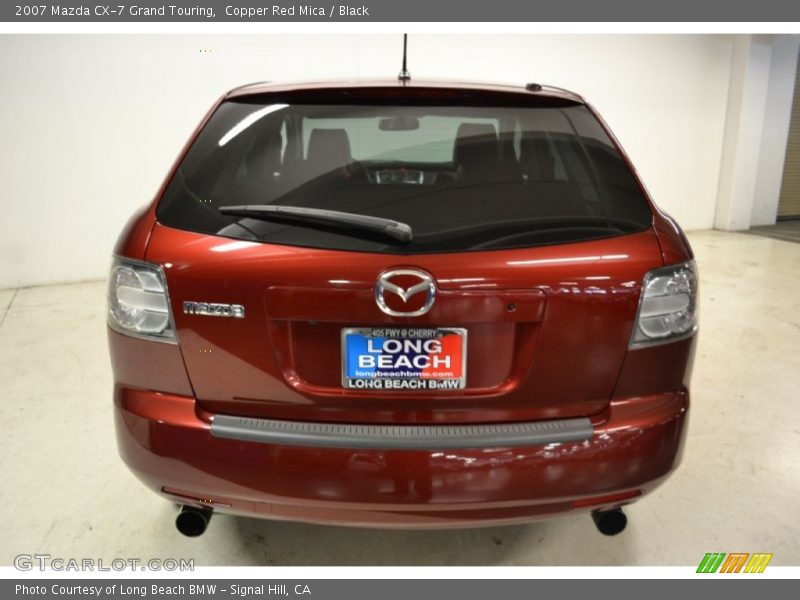 Copper Red Mica / Black 2007 Mazda CX-7 Grand Touring