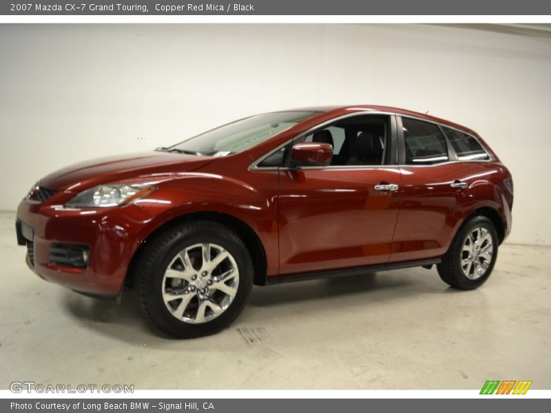 Copper Red Mica / Black 2007 Mazda CX-7 Grand Touring