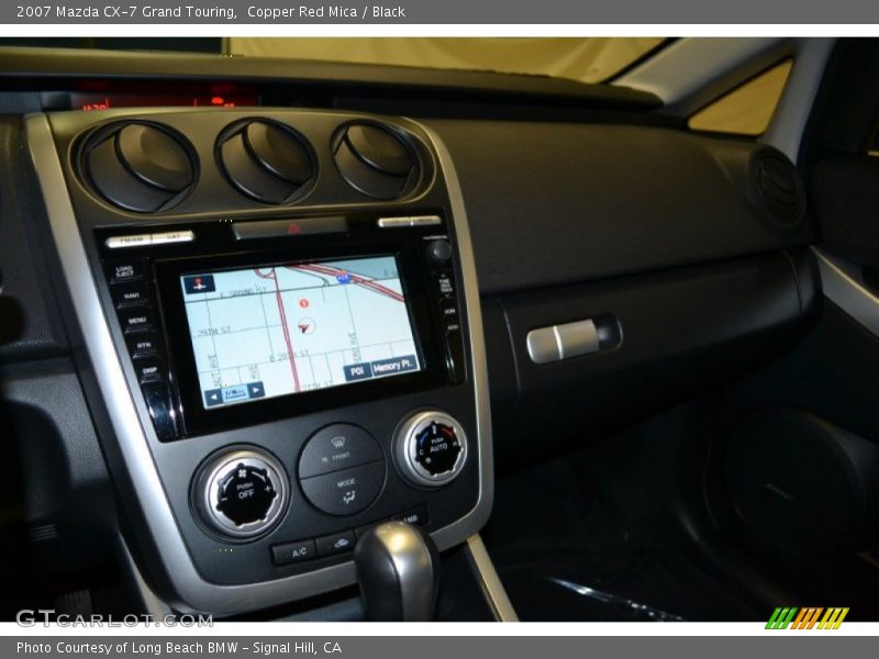 Copper Red Mica / Black 2007 Mazda CX-7 Grand Touring