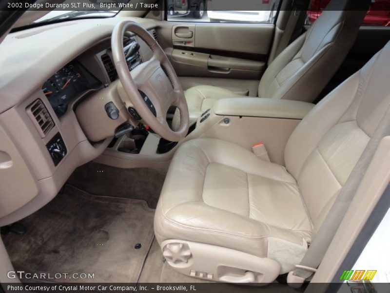  2002 Durango SLT Plus Taupe Interior