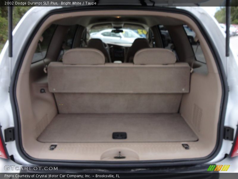 Bright White / Taupe 2002 Dodge Durango SLT Plus