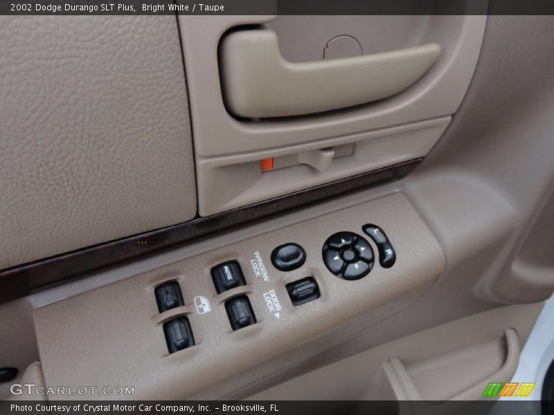 Bright White / Taupe 2002 Dodge Durango SLT Plus