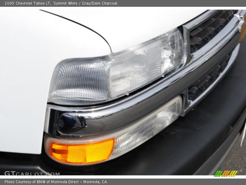 Summit White / Gray/Dark Charcoal 2005 Chevrolet Tahoe LT