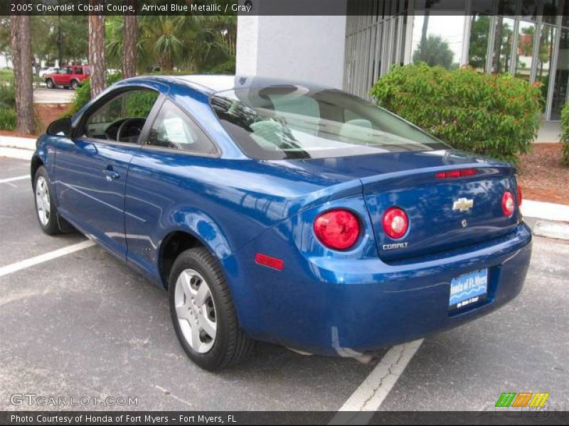 Arrival Blue Metallic / Gray 2005 Chevrolet Cobalt Coupe