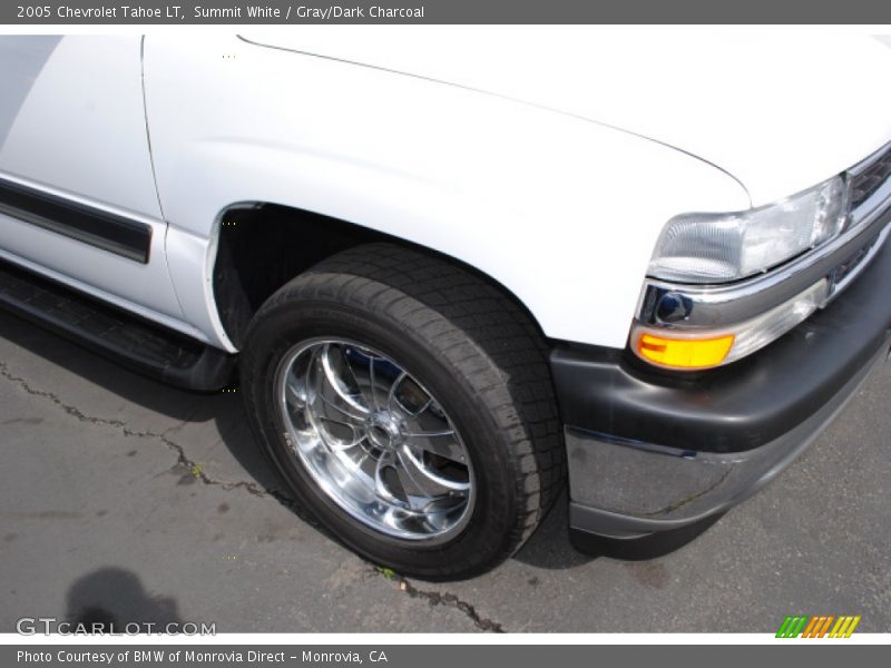 Summit White / Gray/Dark Charcoal 2005 Chevrolet Tahoe LT