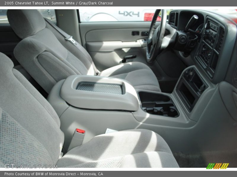 Summit White / Gray/Dark Charcoal 2005 Chevrolet Tahoe LT