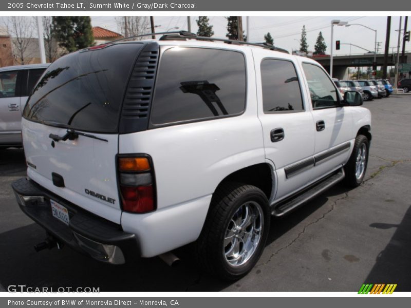 Summit White / Gray/Dark Charcoal 2005 Chevrolet Tahoe LT