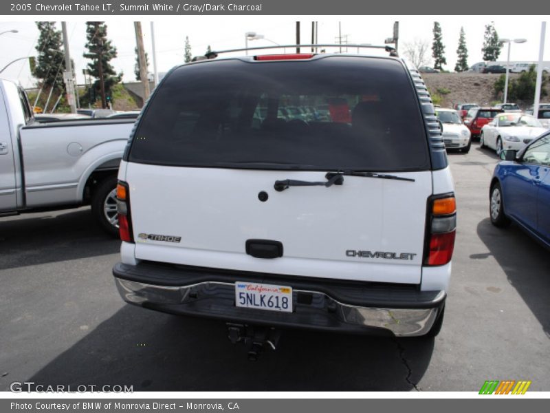 Summit White / Gray/Dark Charcoal 2005 Chevrolet Tahoe LT