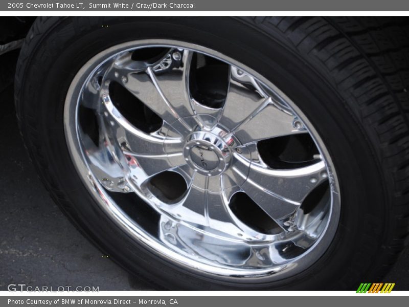 Summit White / Gray/Dark Charcoal 2005 Chevrolet Tahoe LT