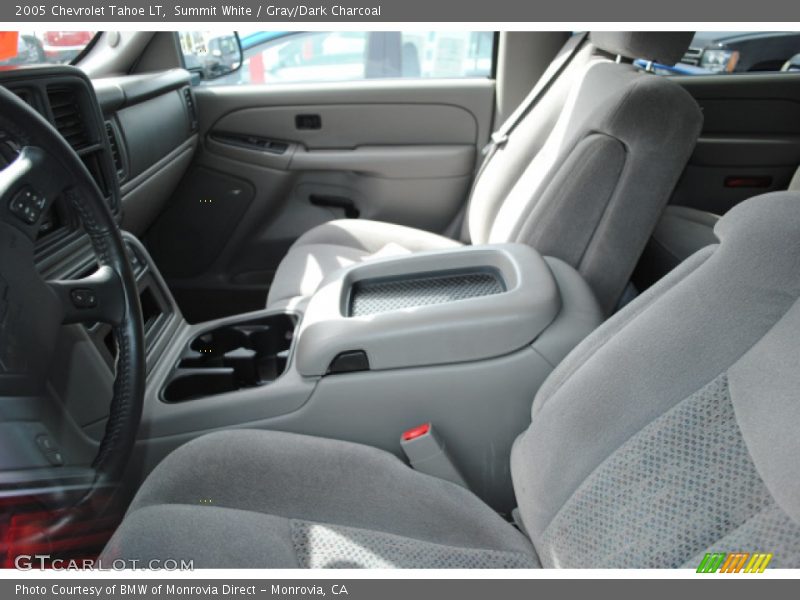 Summit White / Gray/Dark Charcoal 2005 Chevrolet Tahoe LT