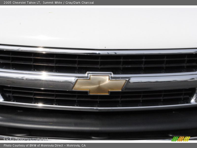 Summit White / Gray/Dark Charcoal 2005 Chevrolet Tahoe LT
