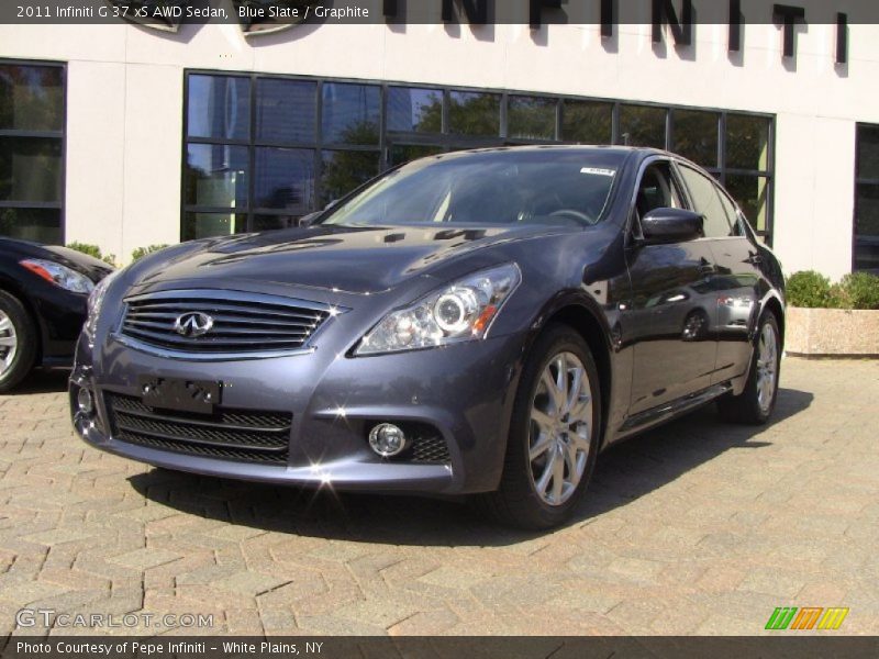 Blue Slate / Graphite 2011 Infiniti G 37 xS AWD Sedan
