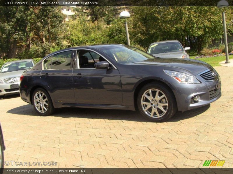 Blue Slate / Graphite 2011 Infiniti G 37 xS AWD Sedan
