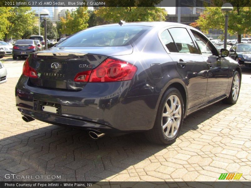 Blue Slate / Graphite 2011 Infiniti G 37 xS AWD Sedan