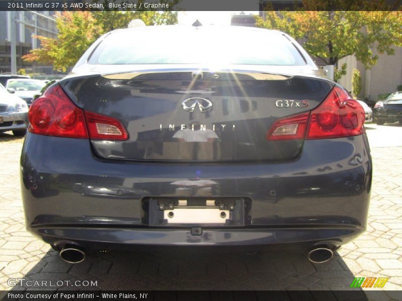 Blue Slate / Graphite 2011 Infiniti G 37 xS AWD Sedan