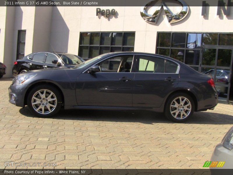 Blue Slate / Graphite 2011 Infiniti G 37 xS AWD Sedan