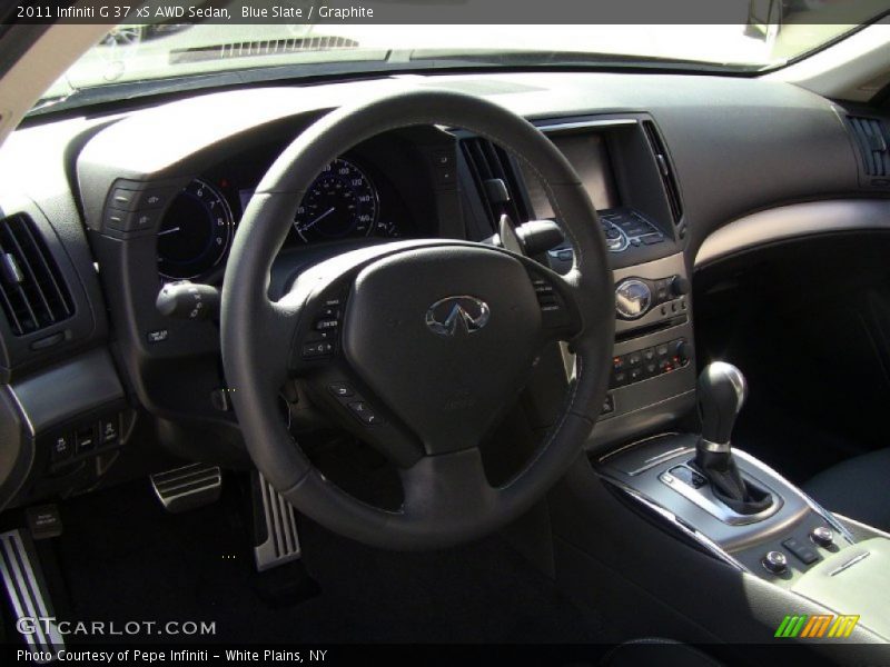 Blue Slate / Graphite 2011 Infiniti G 37 xS AWD Sedan