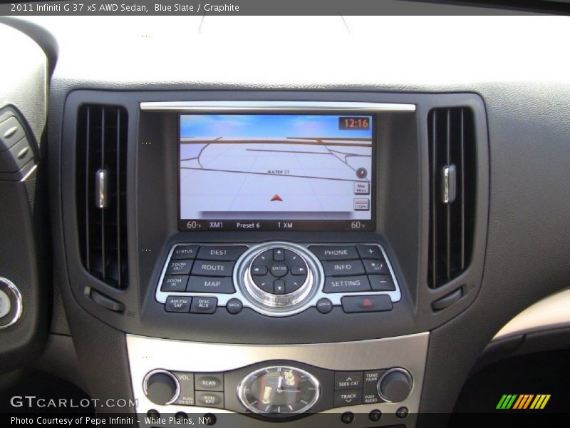 Navigation of 2011 G 37 xS AWD Sedan