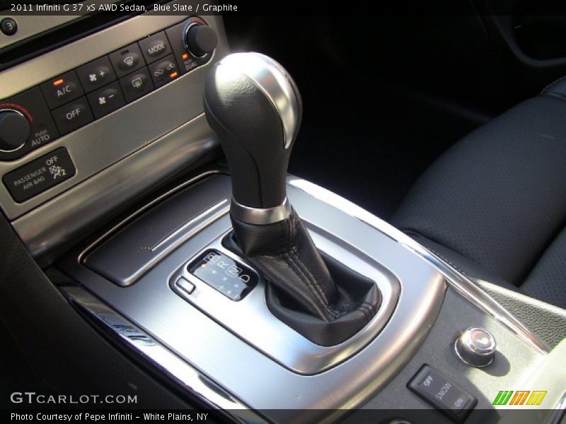  2011 G 37 xS AWD Sedan 7 Speed ASC Automatic Shifter