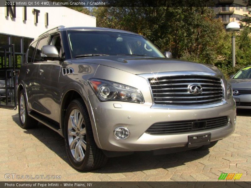 Platinum Graphite / Graphite 2011 Infiniti QX 56 4WD