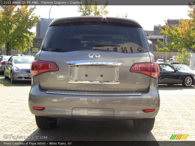 Platinum Graphite / Graphite 2011 Infiniti QX 56 4WD