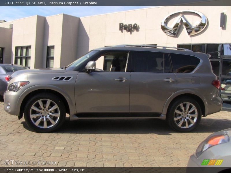 Platinum Graphite / Graphite 2011 Infiniti QX 56 4WD