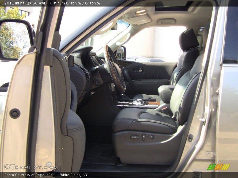 Platinum Graphite / Graphite 2011 Infiniti QX 56 4WD