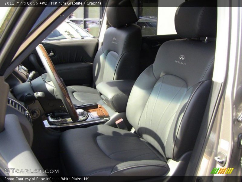  2011 QX 56 4WD Graphite Interior