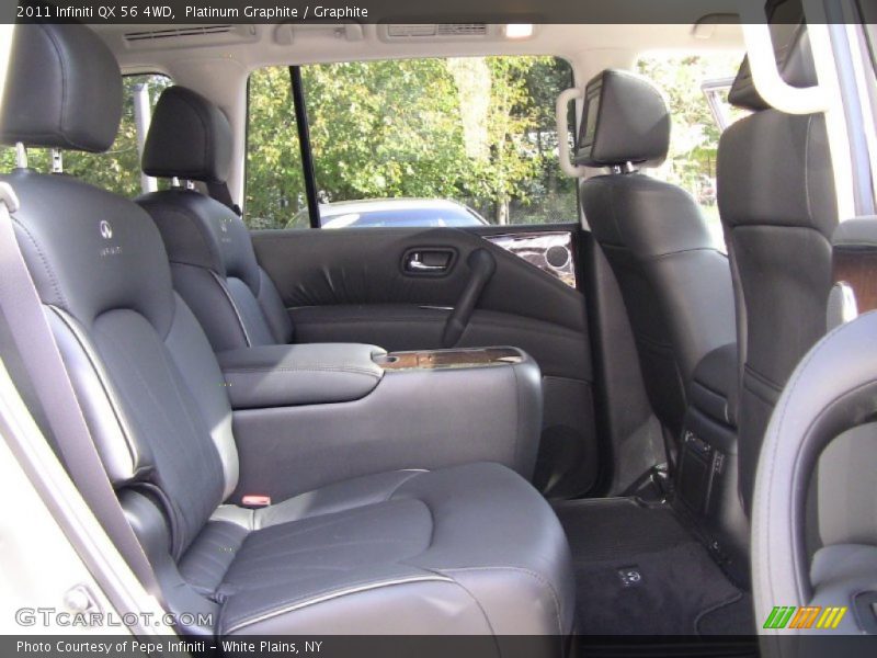  2011 QX 56 4WD Graphite Interior