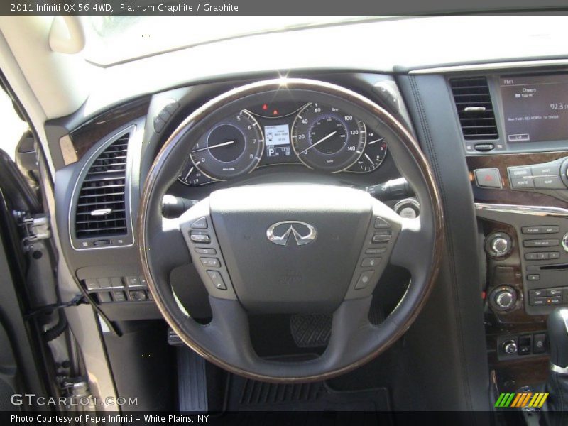 Platinum Graphite / Graphite 2011 Infiniti QX 56 4WD