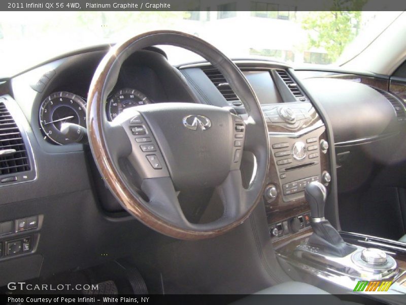 Dashboard of 2011 QX 56 4WD