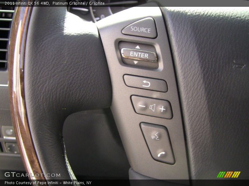 Controls of 2011 QX 56 4WD