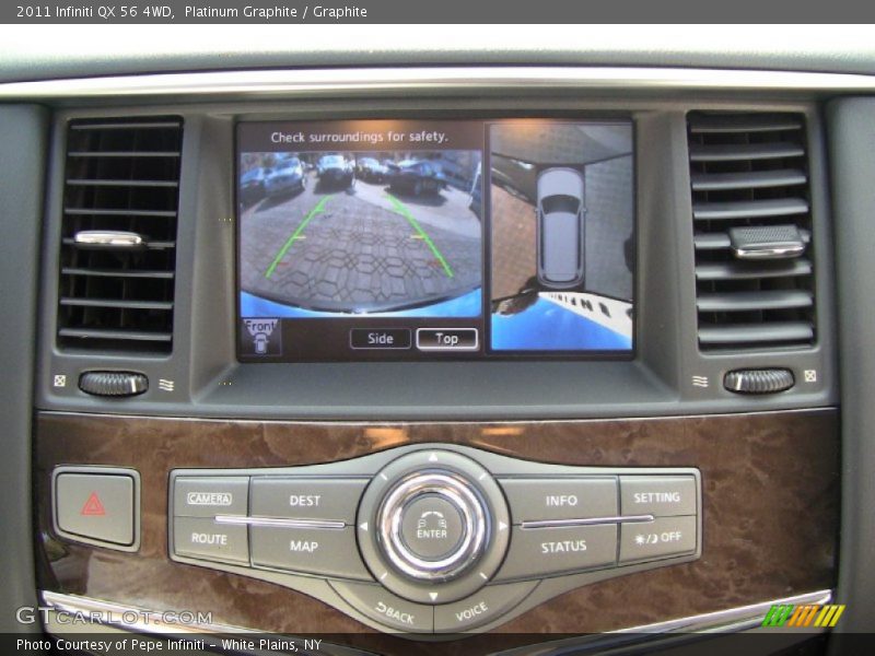 Controls of 2011 QX 56 4WD