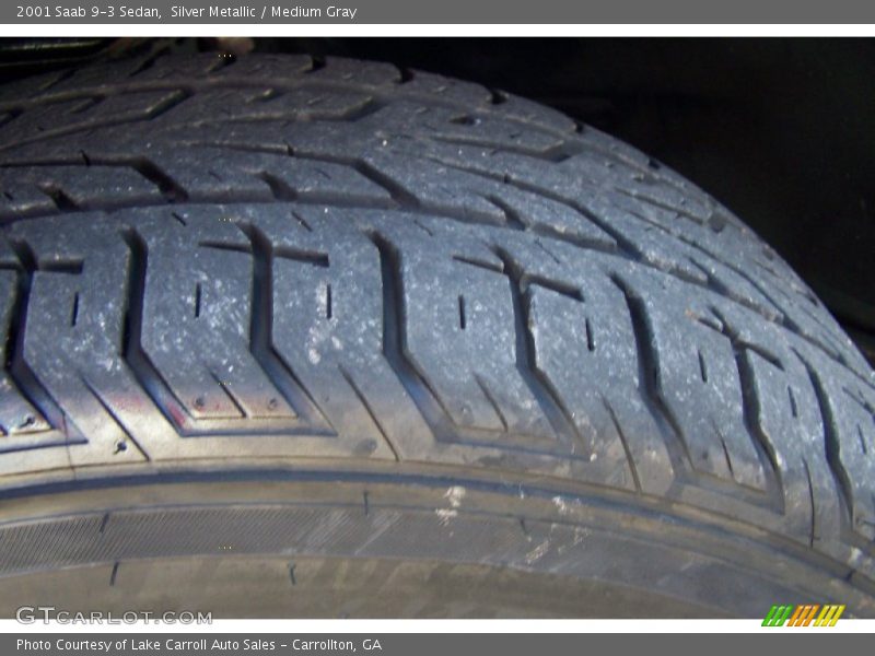 Silver Metallic / Medium Gray 2001 Saab 9-3 Sedan